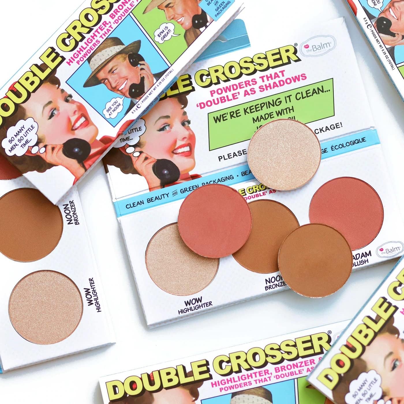 theBalm - Double Crosser Face Palette