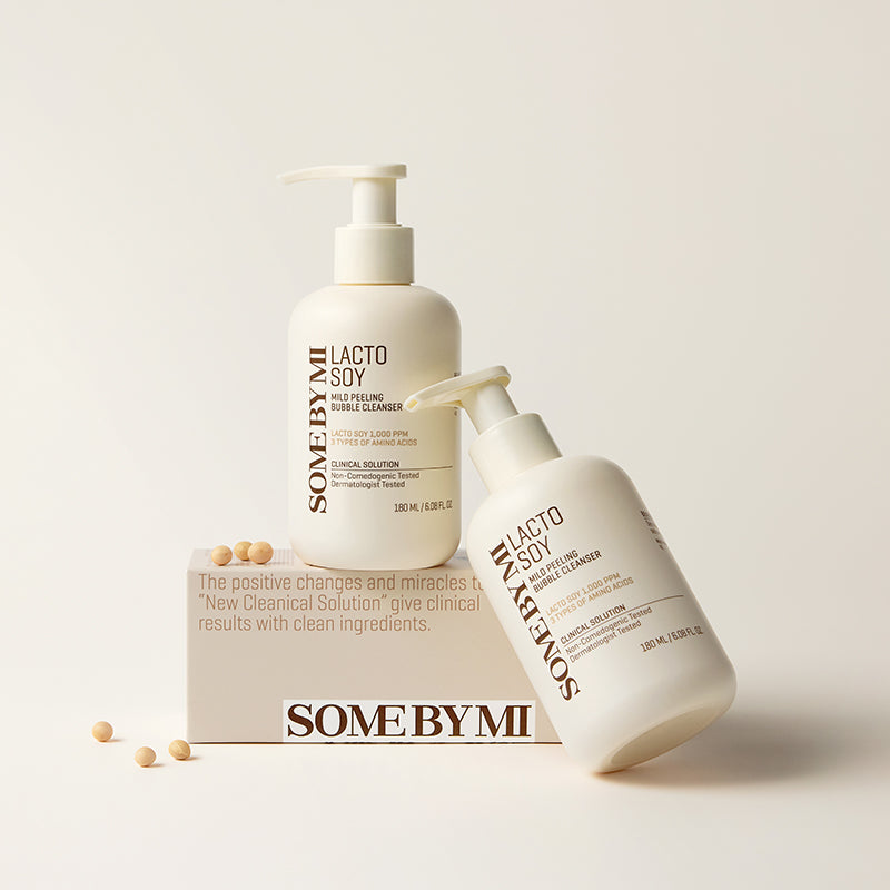 SOME BY MI - Lactosoy Mild Bubble Peeling Cleanser - 180ml