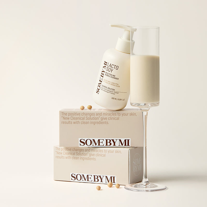 SOME BY MI - Lactosoy Mild Bubble Peeling Cleanser - 180ml