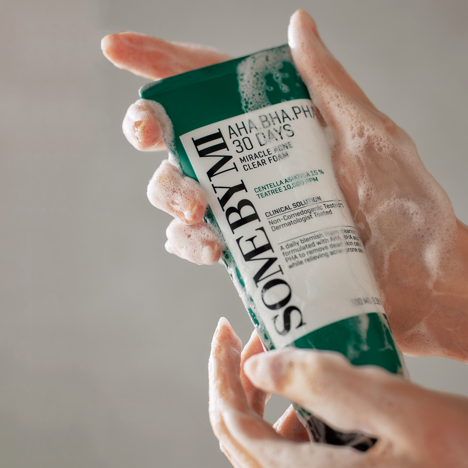 SOME BY MI - AHA BHA PHA 30 DAYS MIRACLE ACNE CLEAR FOAM - 100ml