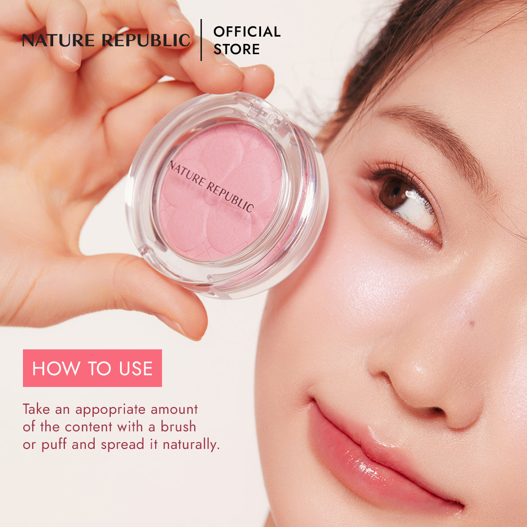 NATURE REPUBLIC - Baked Blusher - réf 05 Piony Purple