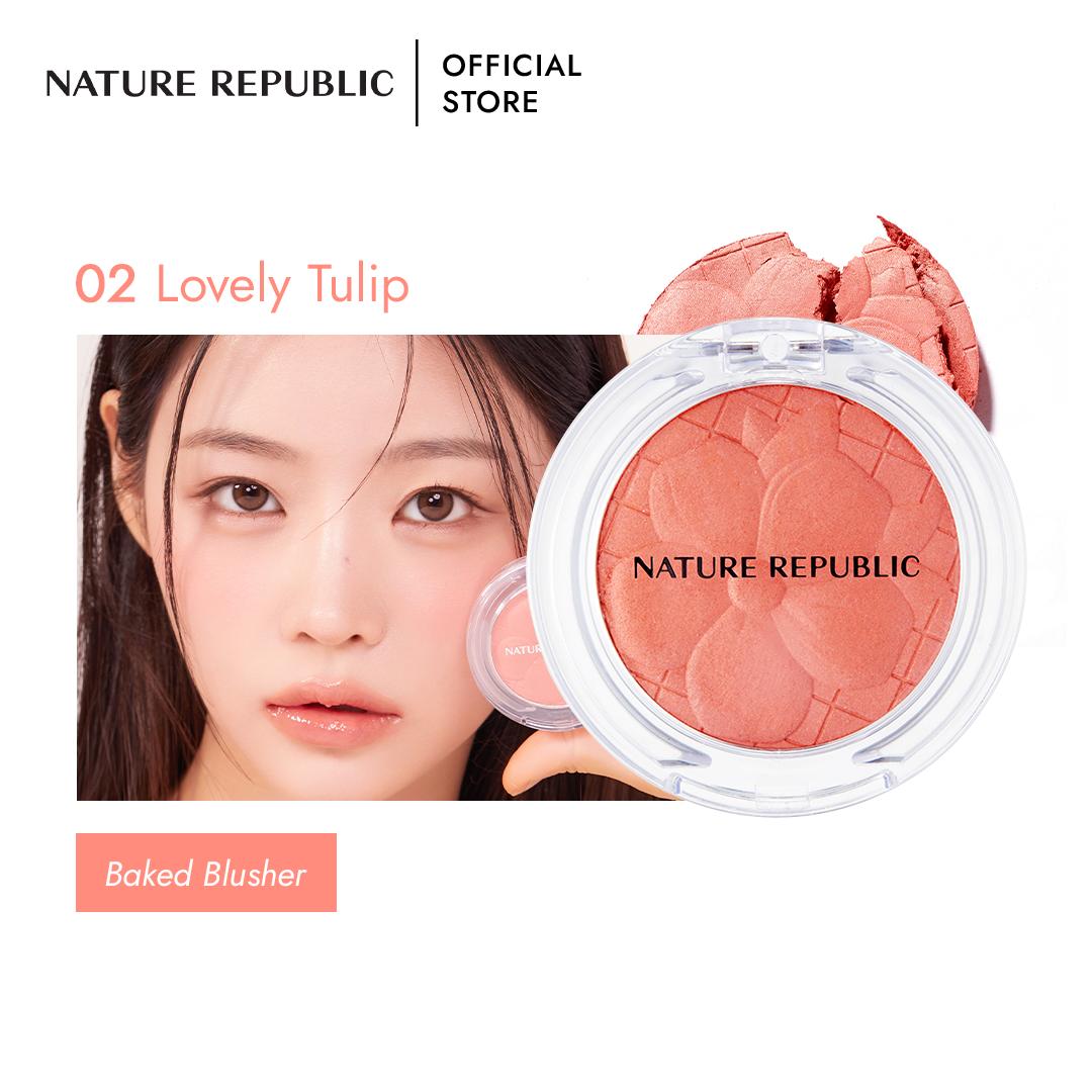 NATURE REPUBLIC - Baked Blusher - réf 02 Lovely Tulip
