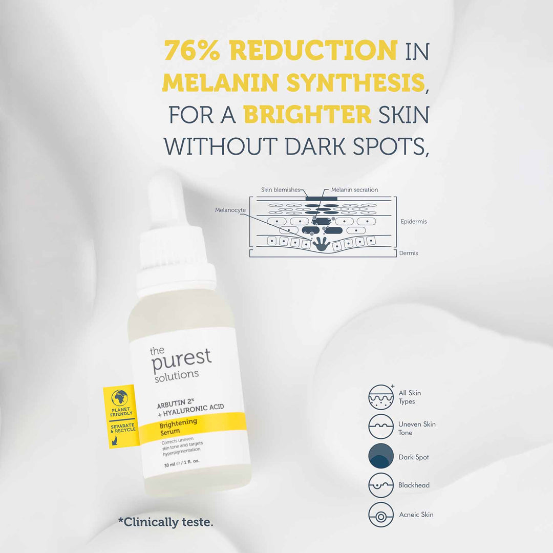 THE PUREST SOLUTIONS - Arbutin 2% + Hyaluronic Acid - 30ml