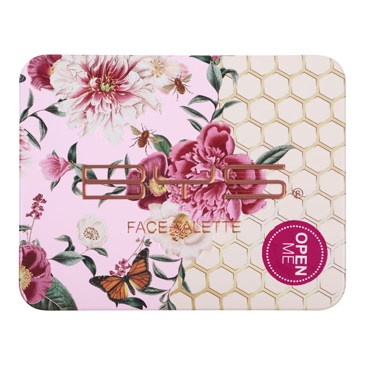 BYS - Queen Bee Face Palette - réf Sweet Flush