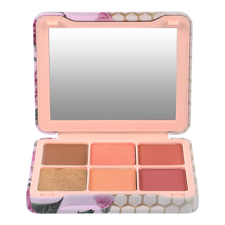 BYS - Queen Bee Face Palette - réf Sweet Flush