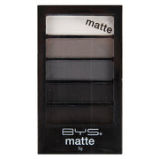 BYS - Mini 5 Palette Eyeshadow Black Matte - Deep Space
