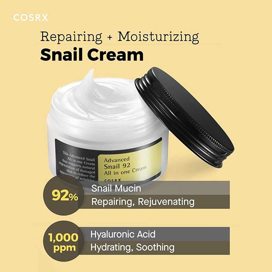 cosrx-creme-tout-en-un-a-lescargot-advanced-snail-92-100g