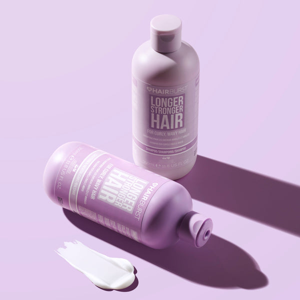 HAIRBURST - Shampoing + Conditioner Pour Cheveux Bouclés et Ondulés - 2x350ml