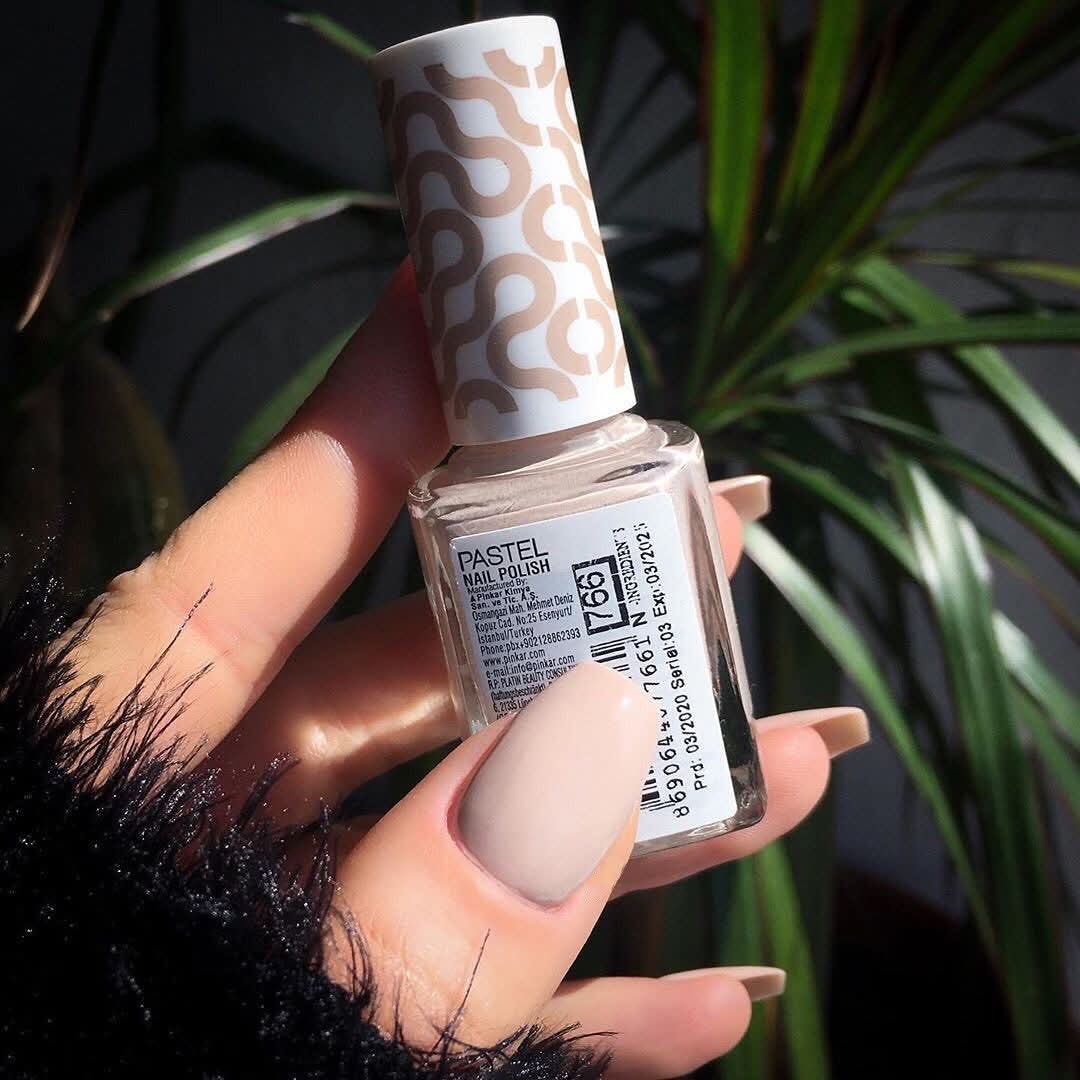 PASTEL - Nude Nail Polish - réf 766 Sand Beige