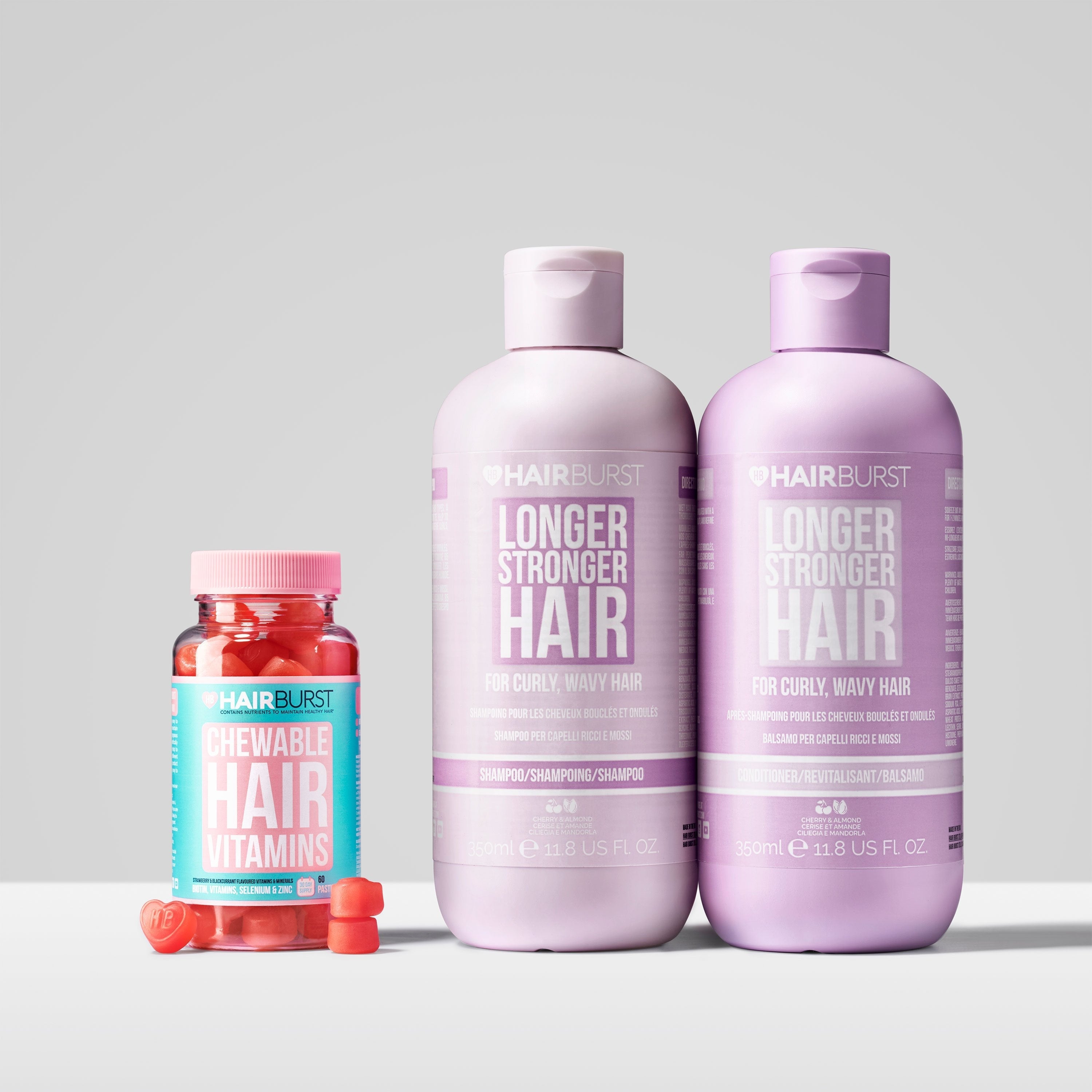 HAIRBURST - Shampoing Pour Cheveux Bouclés et Ondulés - 350ml