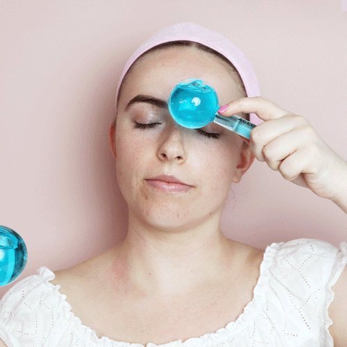 FACELAB - Facial Massage Ball Cryo Globes - réf Orange