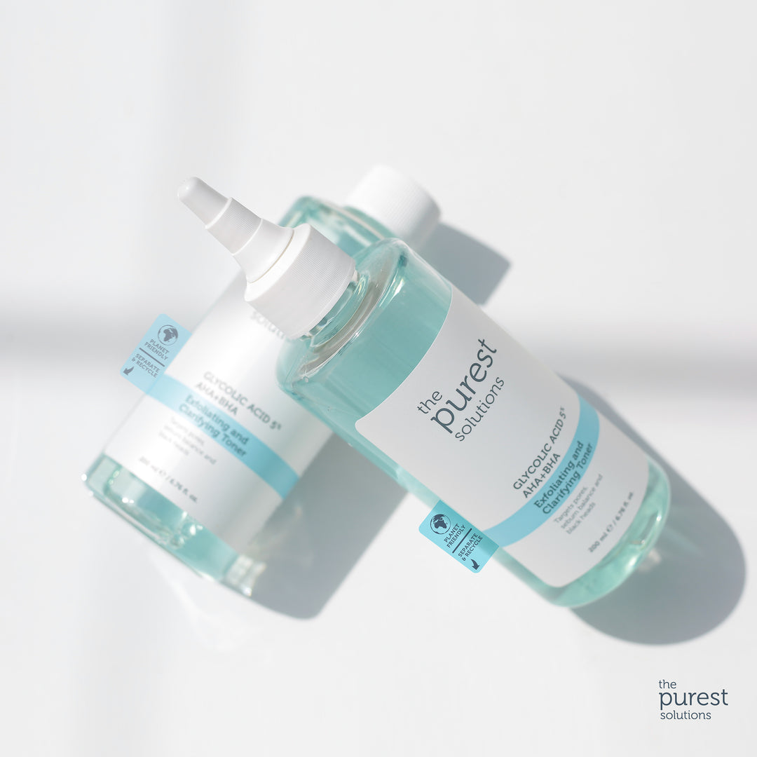 THE PUREST SOLUTIONS - 5% Glycolic Acid Purifying Toner AHA + BHA - 200ml