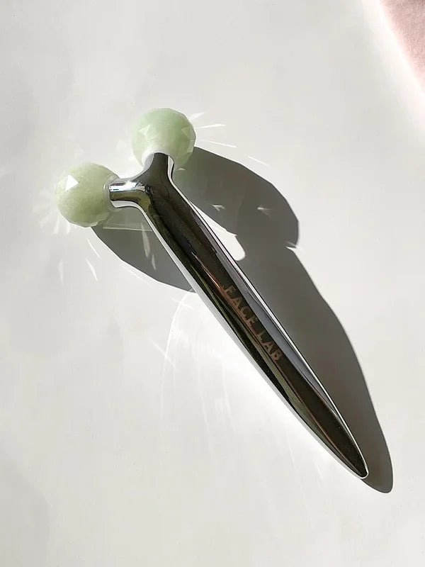 FACELAB -Deep massage Green Aventurine Facial Roller