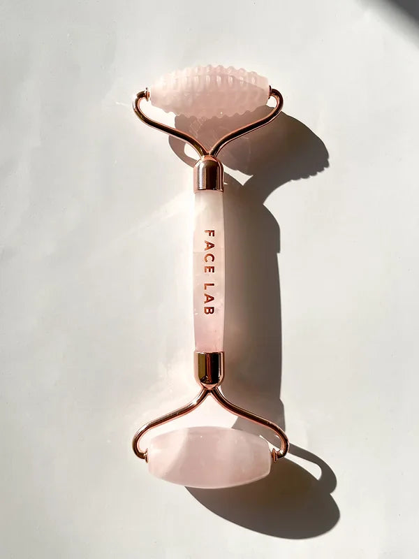 FACELAB - Drain & Tone Rose Quartz Facial Roller