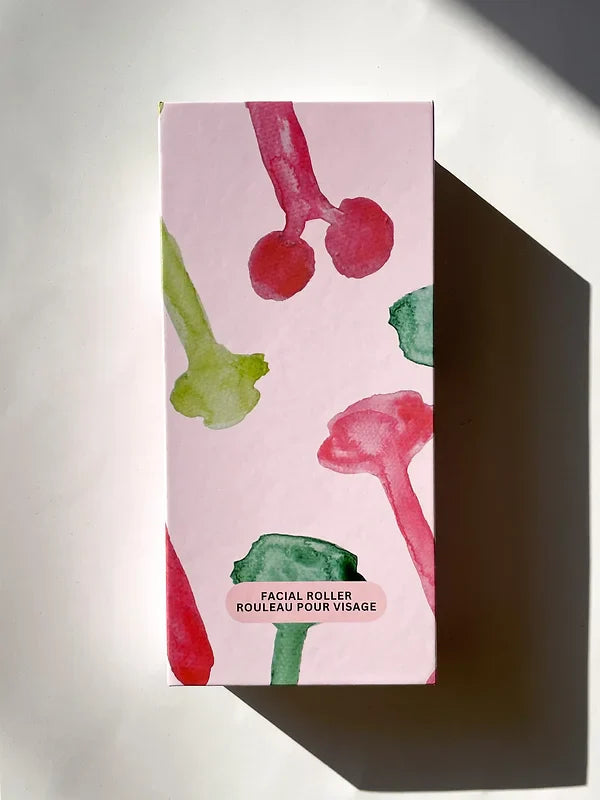FACELAB - Drain & Tone Rose Quartz Facial Roller