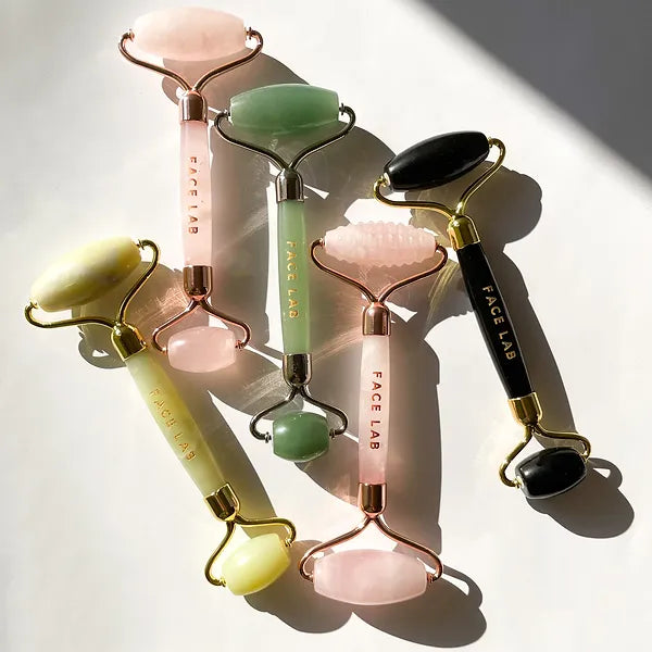 FACELAB -Drain & Tone Green Aventurine Facial Roller