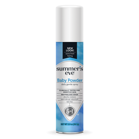 Summer's Eve  - Déodorant Spray Hygiénique, Baby Powder
