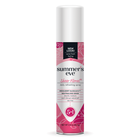 Summer's Eve - Déodorant Spray Hygiénique - réf Sheer Floral