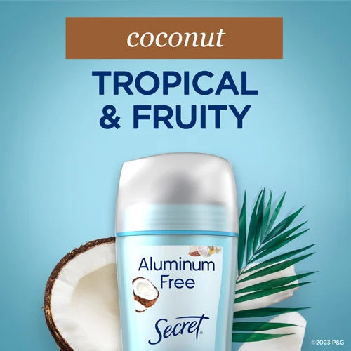 Secret -ALUMINUM FREE DEODORANT REAL COCONUT