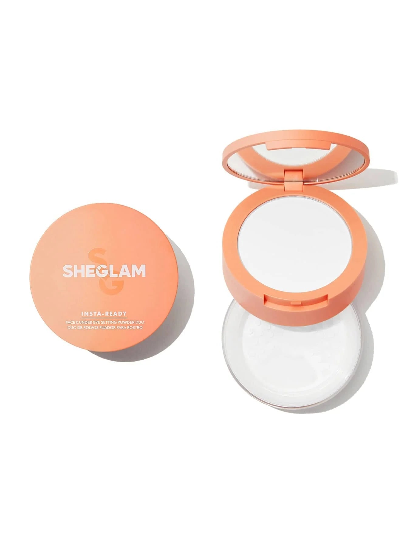 SHEGLAM - Insta Ready Face & Under Eye Setting Powder Duo - réf Translucent