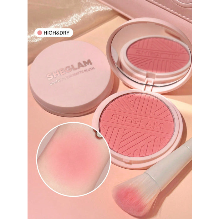 SHEGLAM - Divine Flush Matte Blush Powder - réf High & Dry