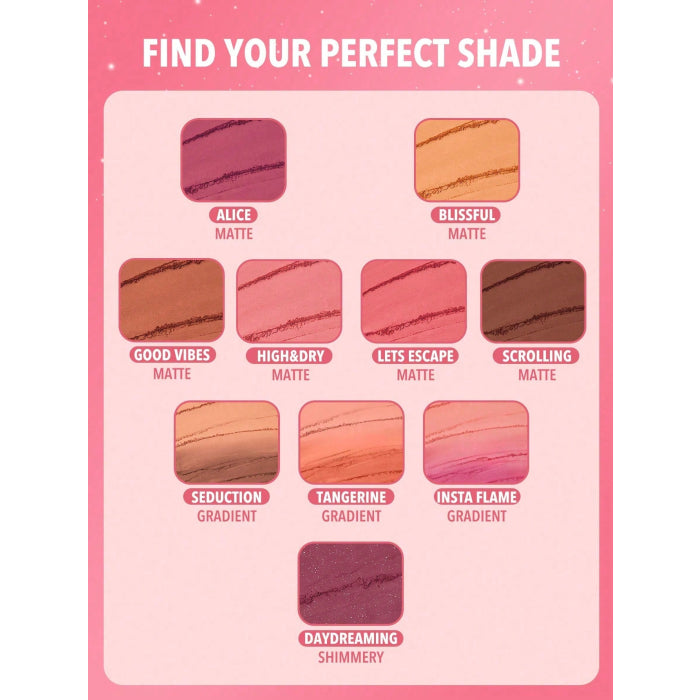 SHEGLAM - Divine Flush Matte Blush Powder - réf High & Dry