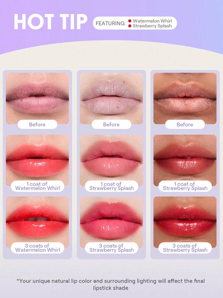 SHEGLAM -Hydra Jelly Pocket Lip Jam-Dragonfruit Dew