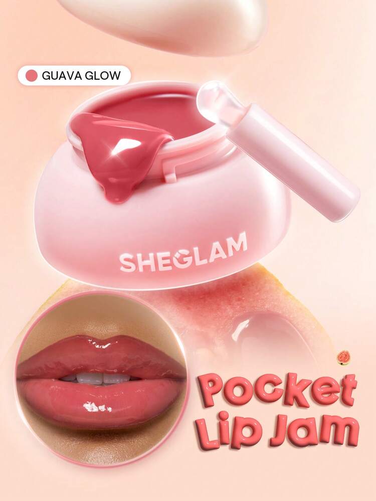 SHEGLAM -Hydra Jelly Pocket Lip Jam-Guava Glow