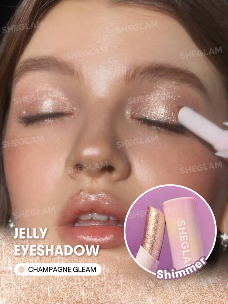SHEGLAM - Crystal Jelly Glaze Stick - réf Champagne Gleam