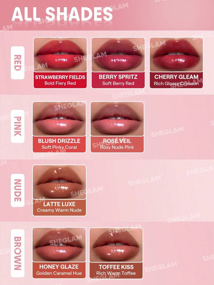 SHEGLAM -Bold Booster Lip Plumper- Rosé Veil