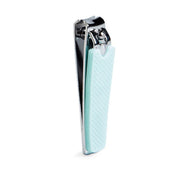 IDC INSTITUTE - Precision Nail Clipper with Silicone - réf Bleu