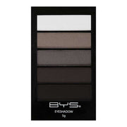BYS - Mini 5 Palette Eyeshadow Black - Cyber Gris