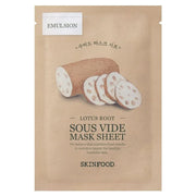 SKINFOOD - Sous Vide Mask Sheet - réf Lotus Root