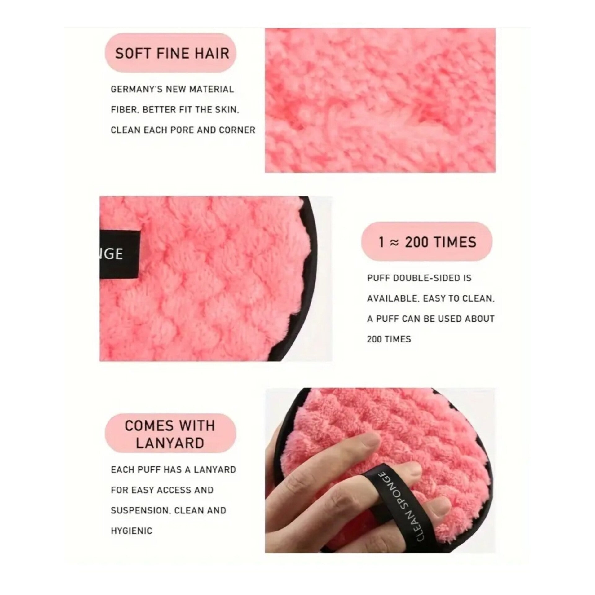 POPPIN - Makeup Remover Pads ( 3pcs )
