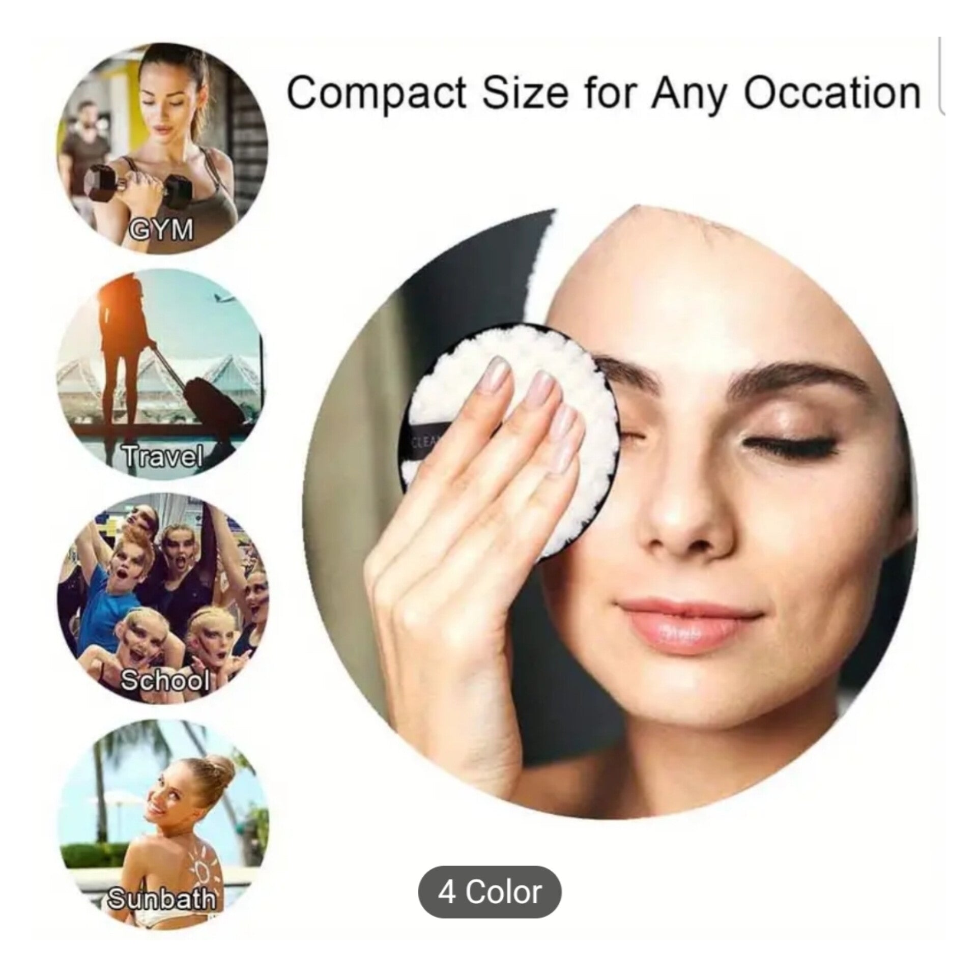 POPPIN - Makeup Remover Pads ( 3pcs )