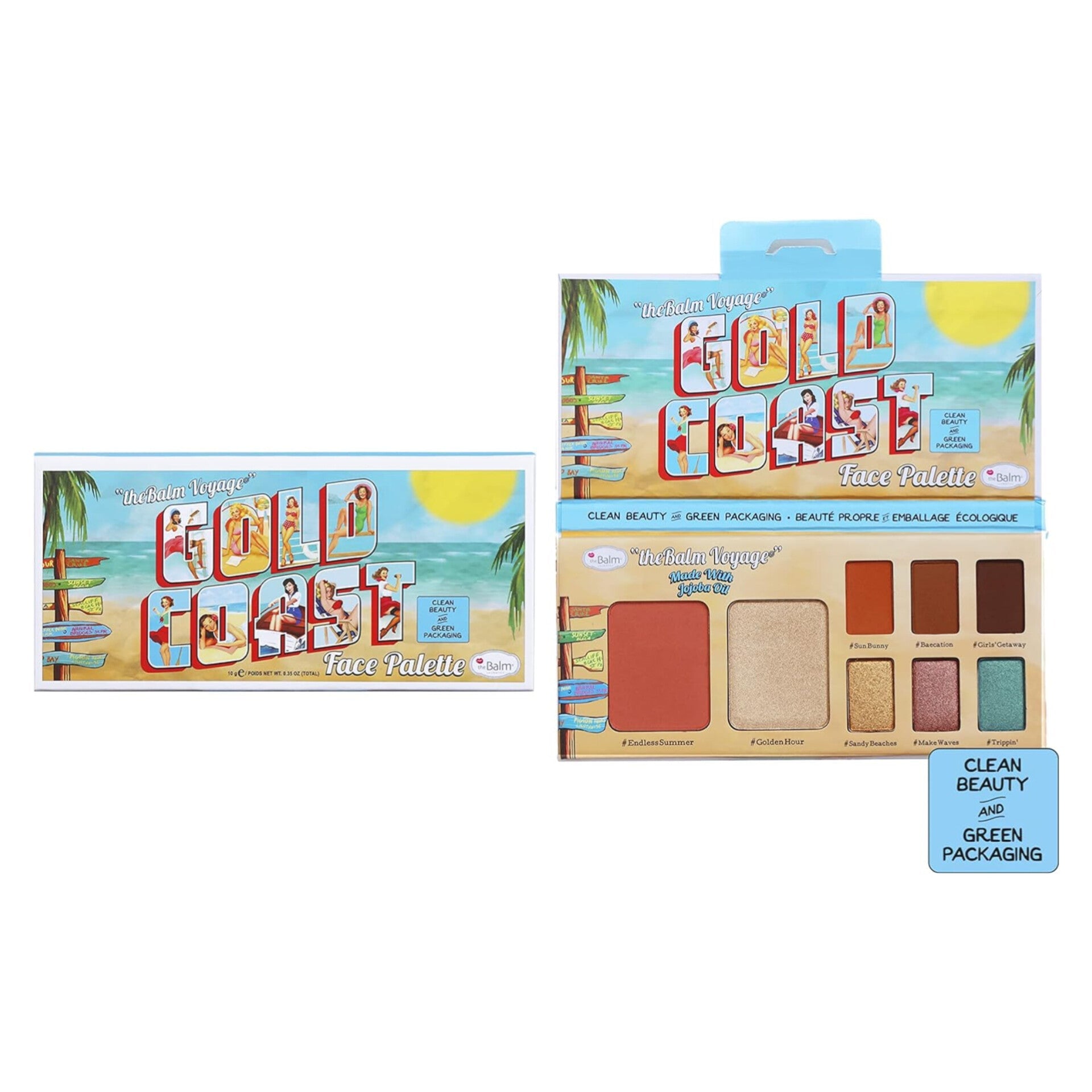 theBalm - Cold Coast Face Palette