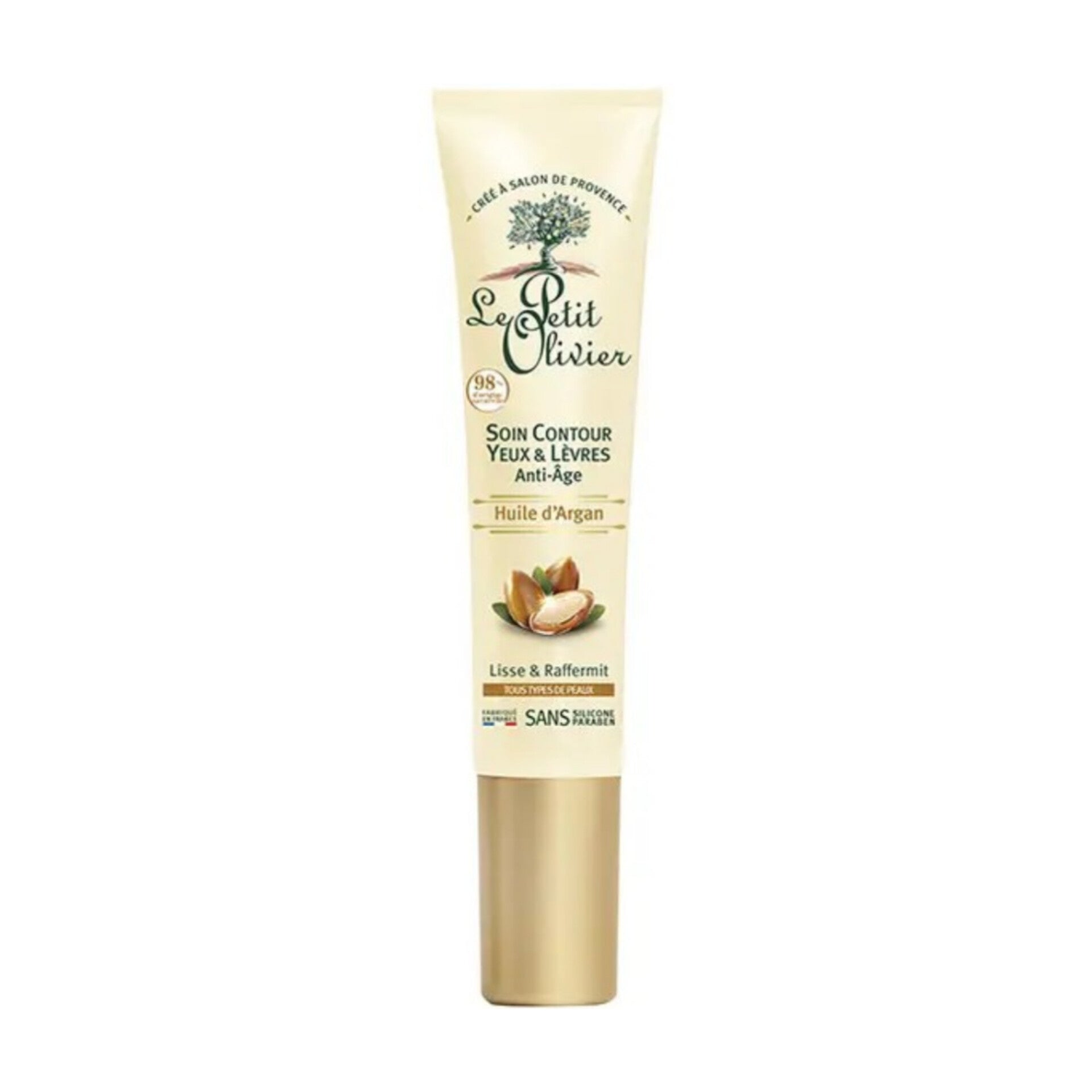 LE PETIT OLIVIER - Soin Contour Yeux & Lèvres Anti-Âge Huile d'argan - 15ml
