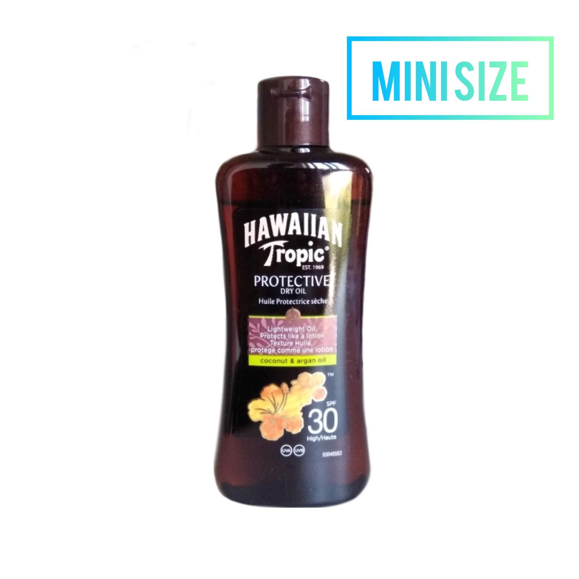 HAWAIIAN TROPIC - MINI Protective Dry Oil SPF 30 Coconut et Argan - 100ml