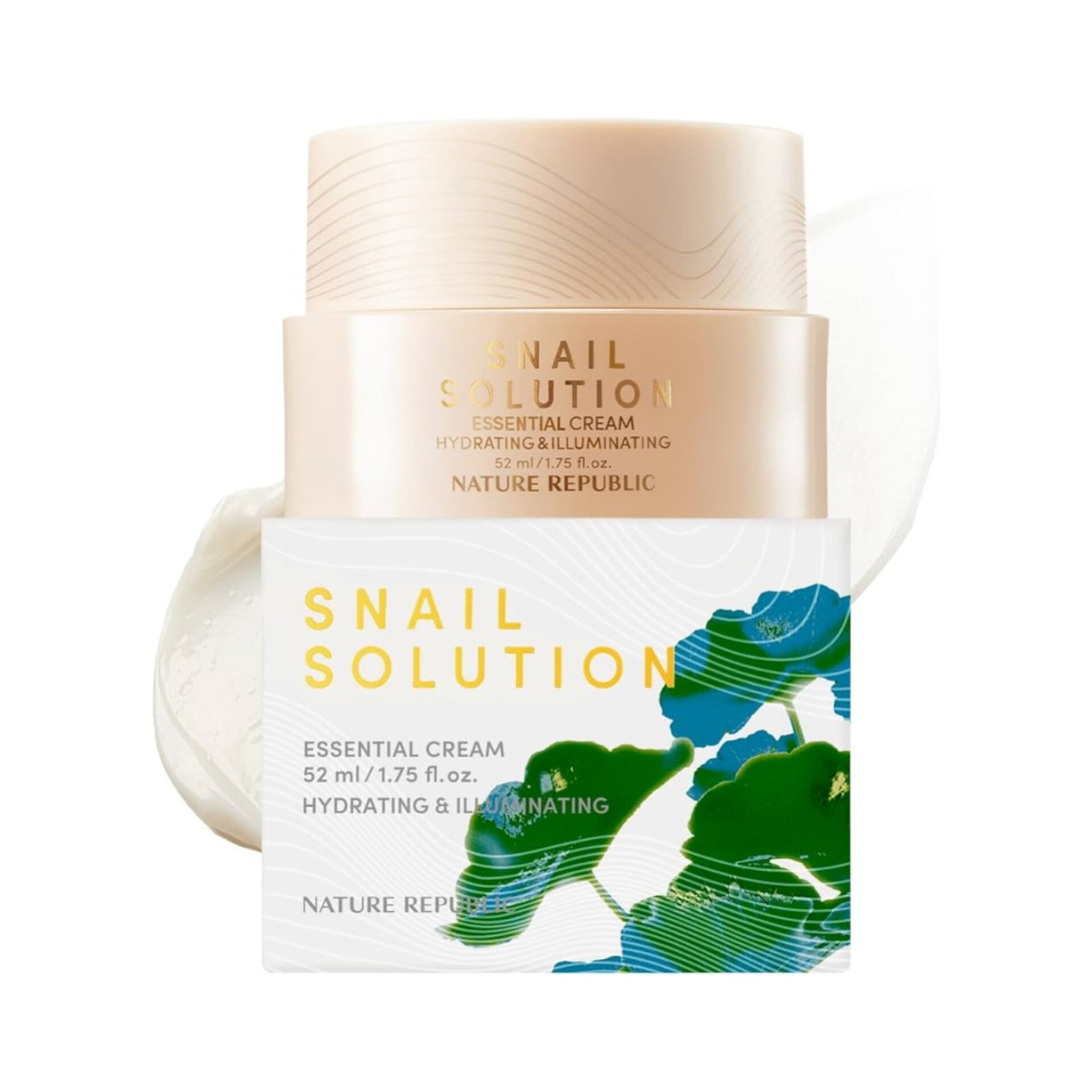 NATURE REPUBLIC - Snail Solution Cream - 52ml