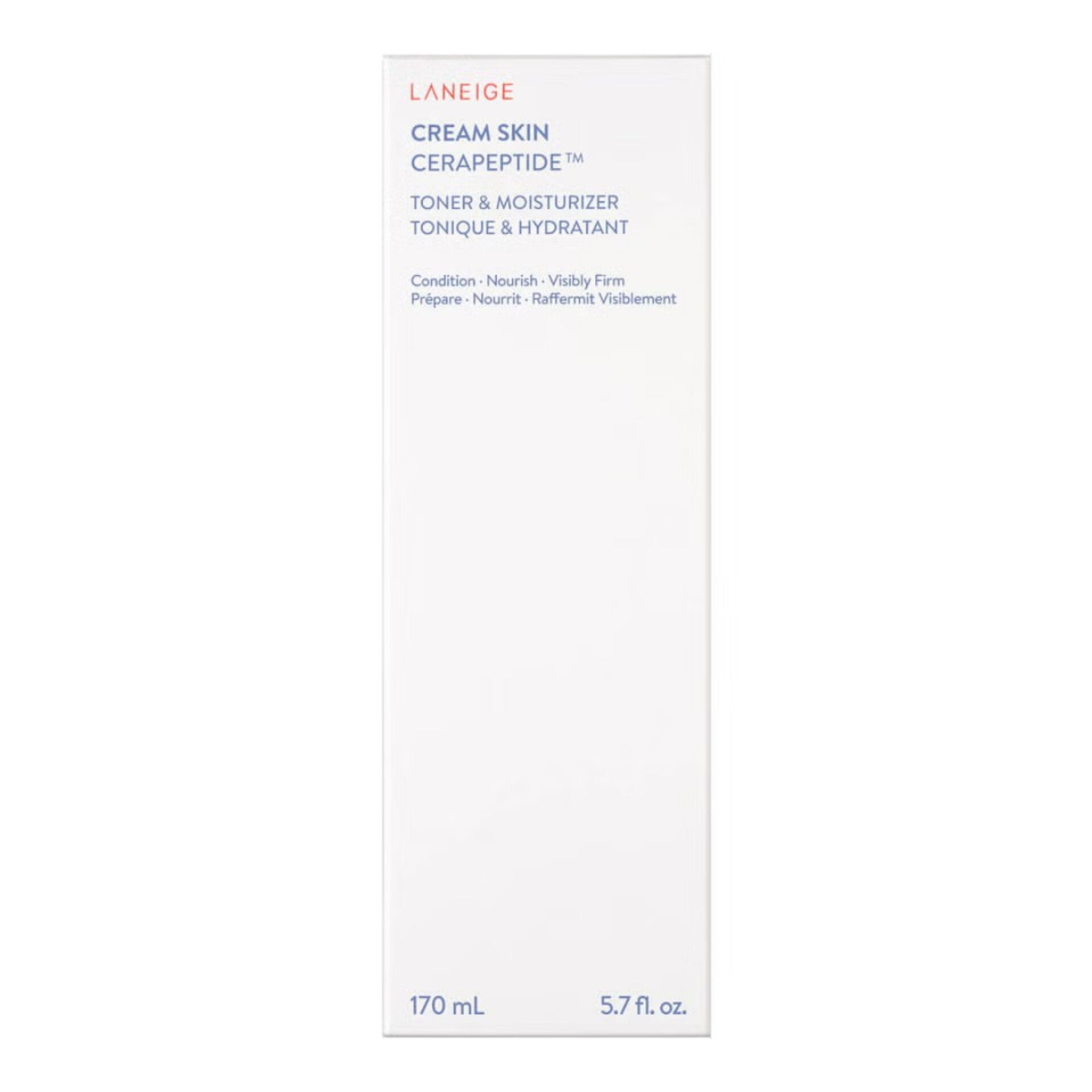 LANEIGE - Cream Skin Cerapeptide - Lotion Tonique et Hydrante - 170 ml