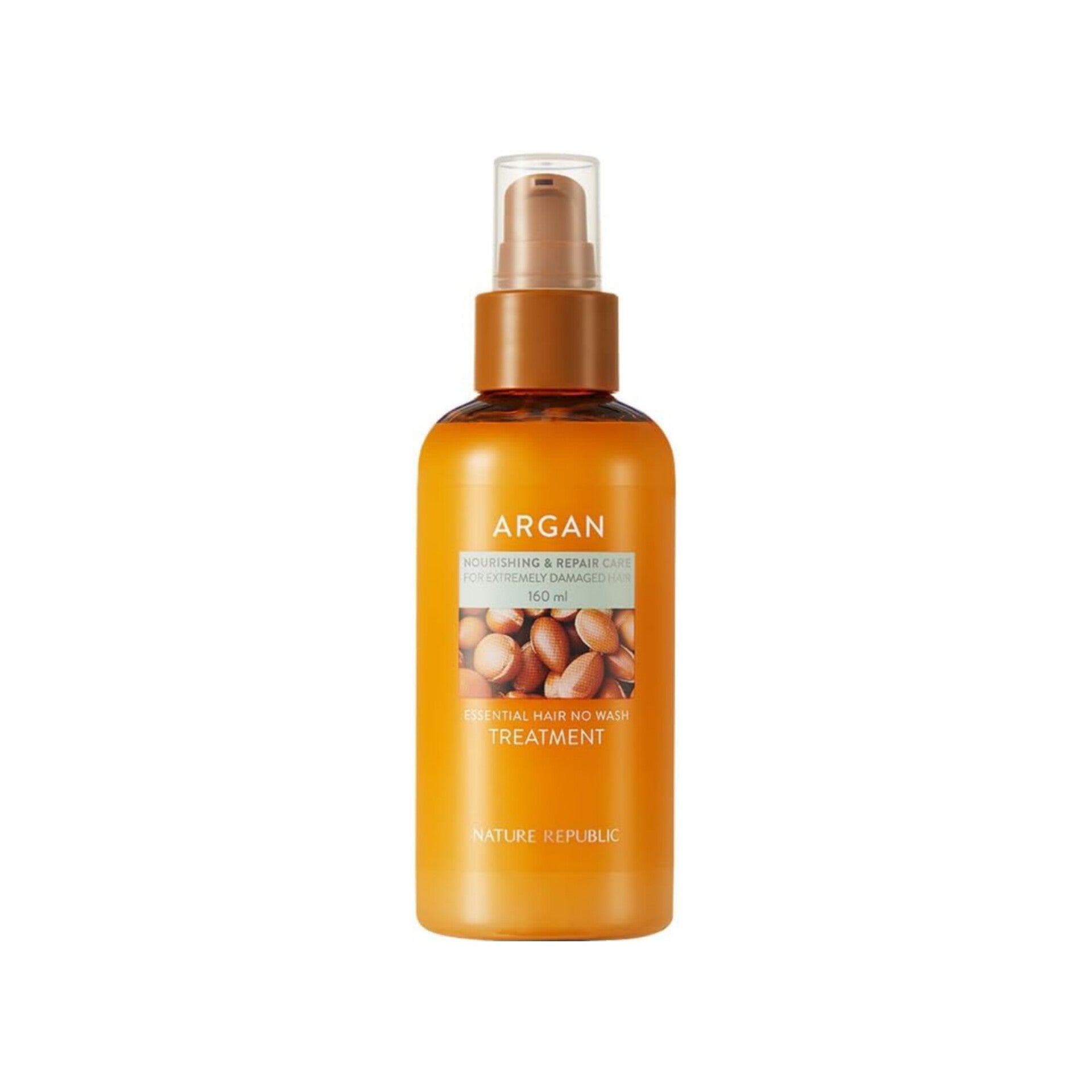NATURE REPUBLIC - Argan Essential Nourishing & Repair Care No Wash Treatment - 160ml