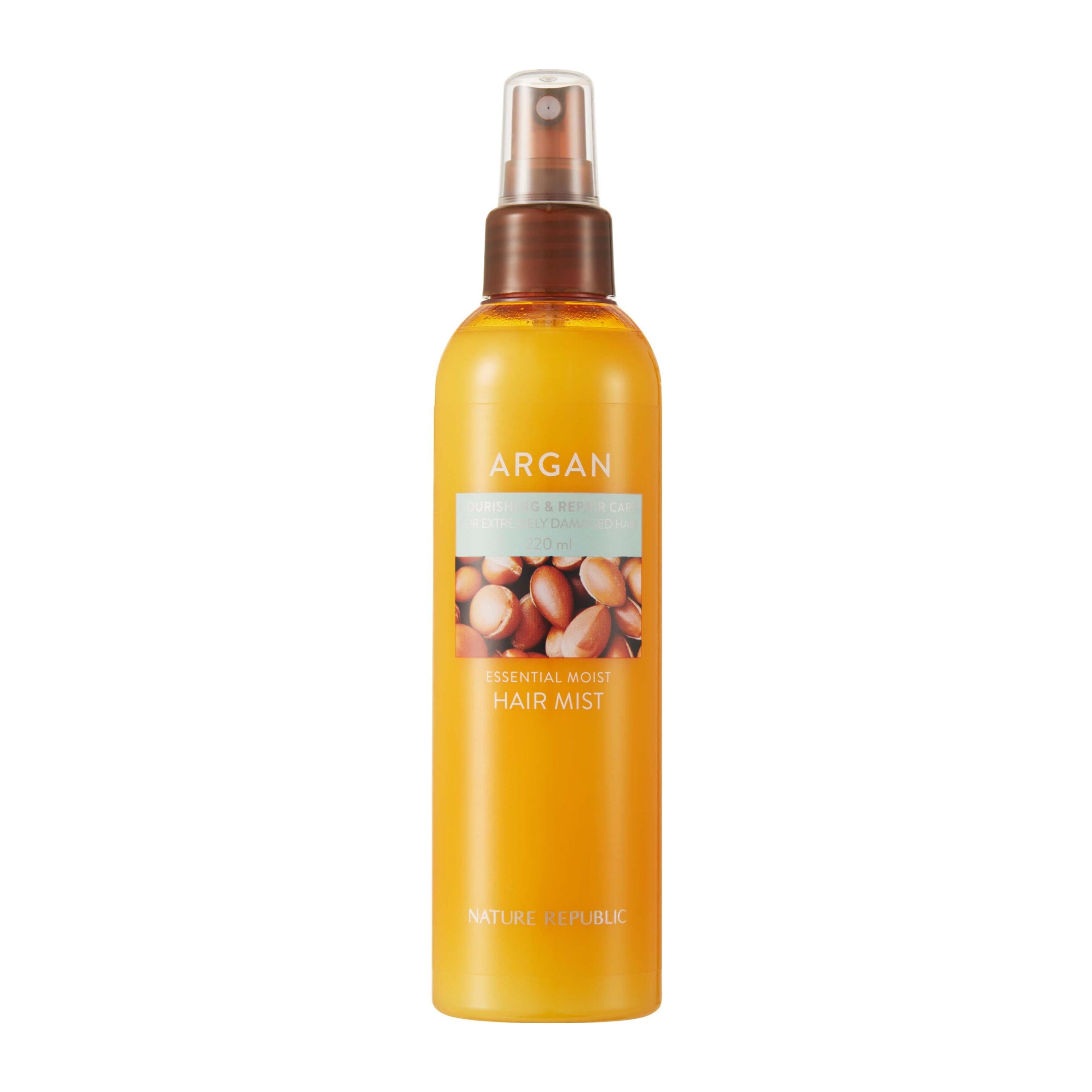 NATURE REPUBLIC - Argan Essential Nourishing & Repair Care Hair Mist 220ml