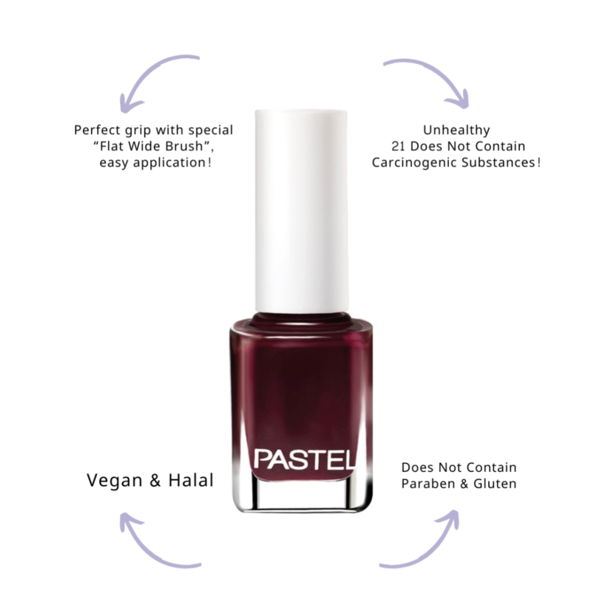 PASTEL - Nail Polish - réf 07 Dark Humoor