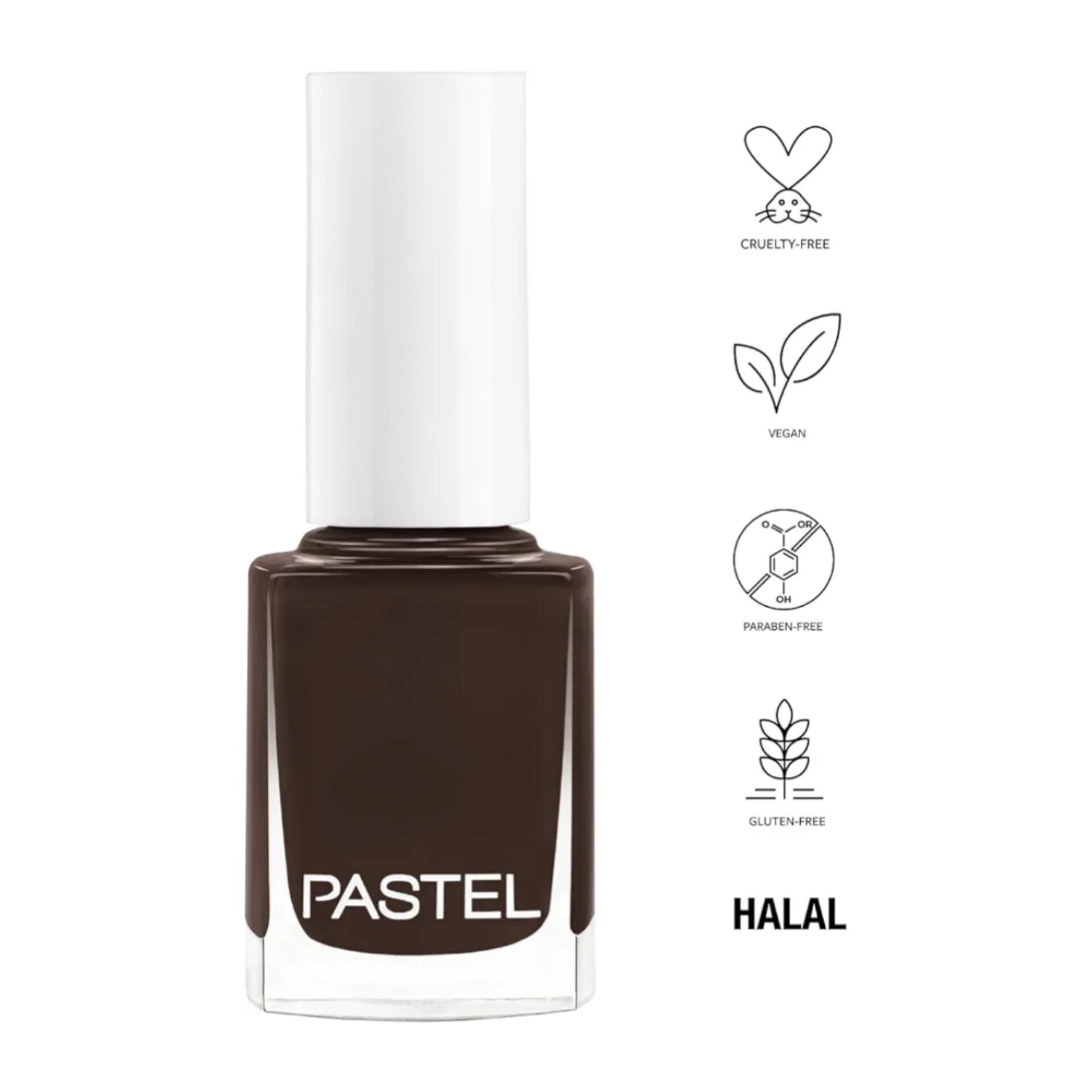 PASTEL - Nail Polish - réf 371 Coffee