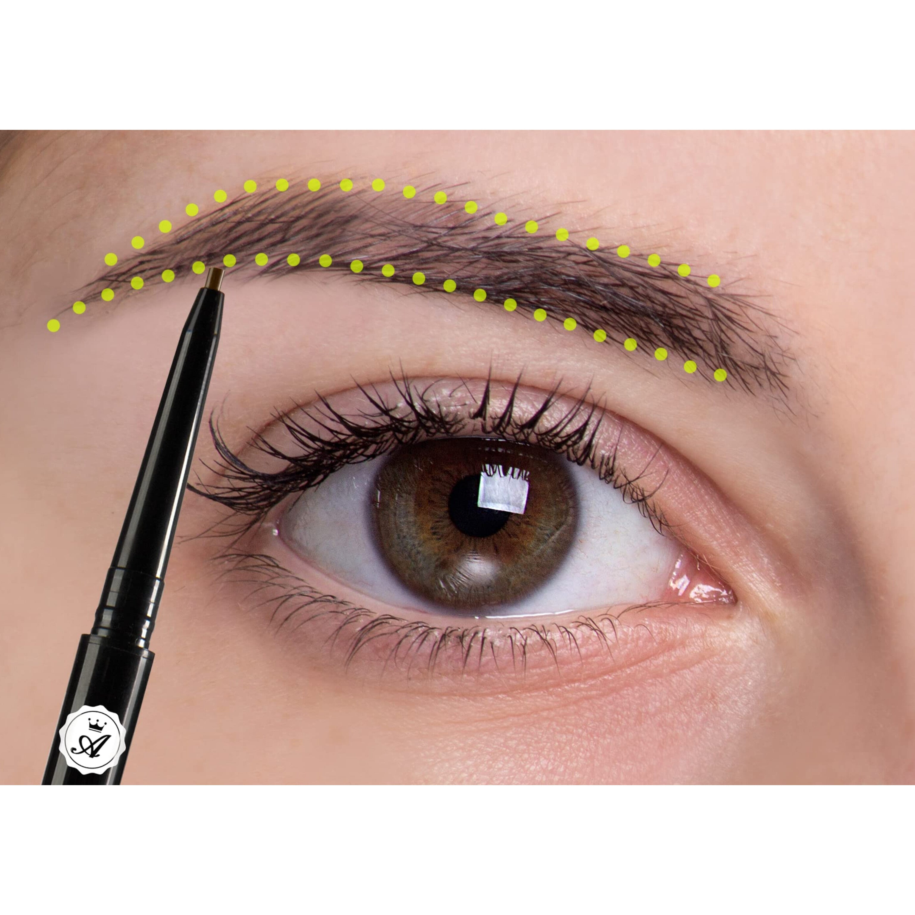 Absolute New York - Eyebrow Pencil - réf Brown Hard Formula