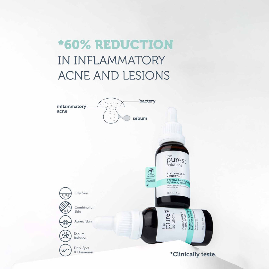 THE PUREST SOLUTIONS - Niacinamide 1% + Zinc PCA - 30ml