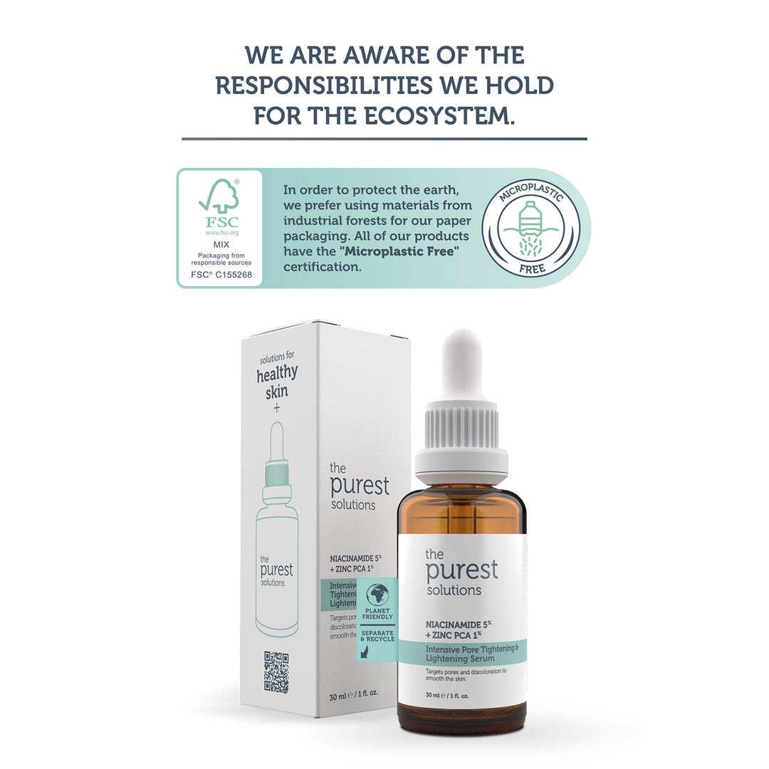 THE PUREST SOLUTIONS - Niacinamide 1% + Zinc PCA - 30ml