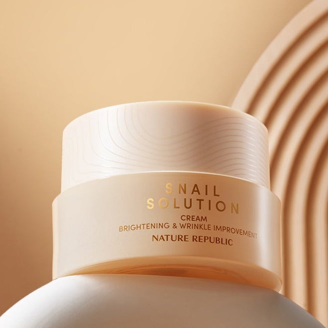 NATURE REPUBLIC - Snail Solution Cream - 52ml