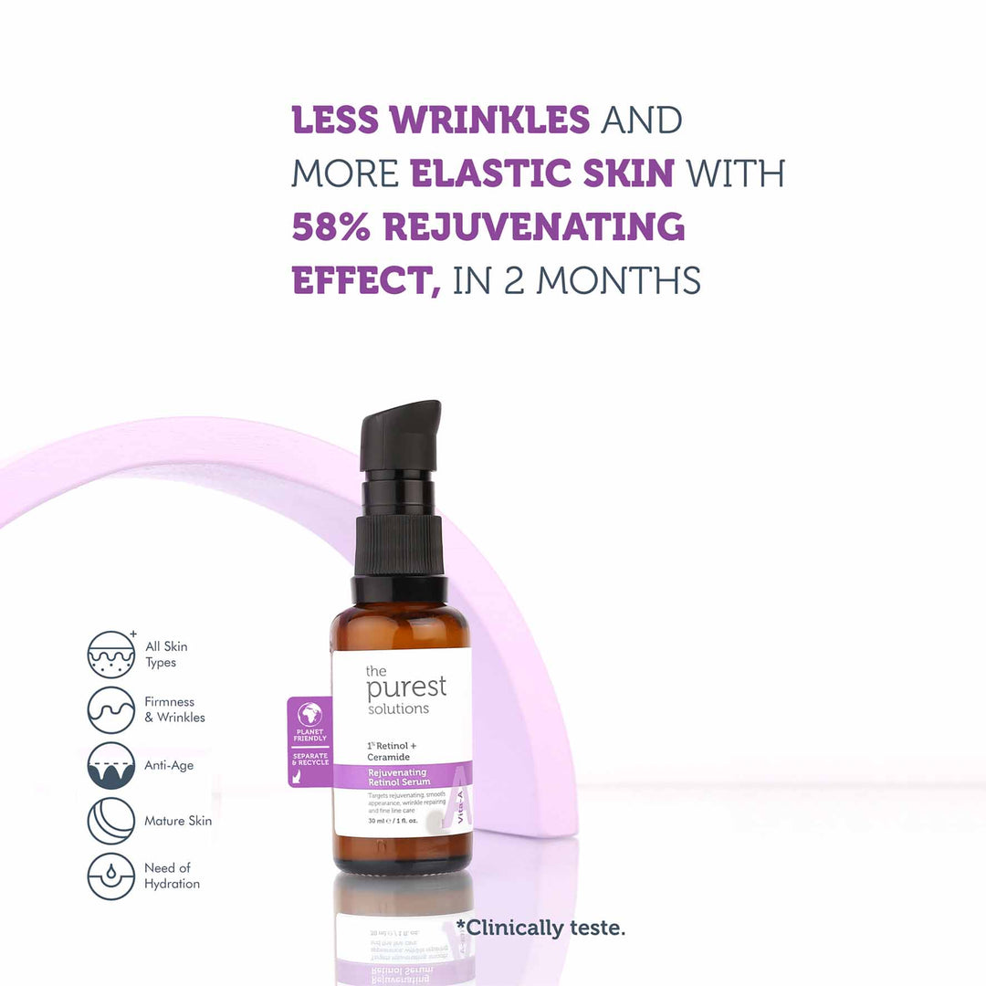 THE PUREST SOLUTIONS - Retinol Serum 1% + Ceramide - 30ml
