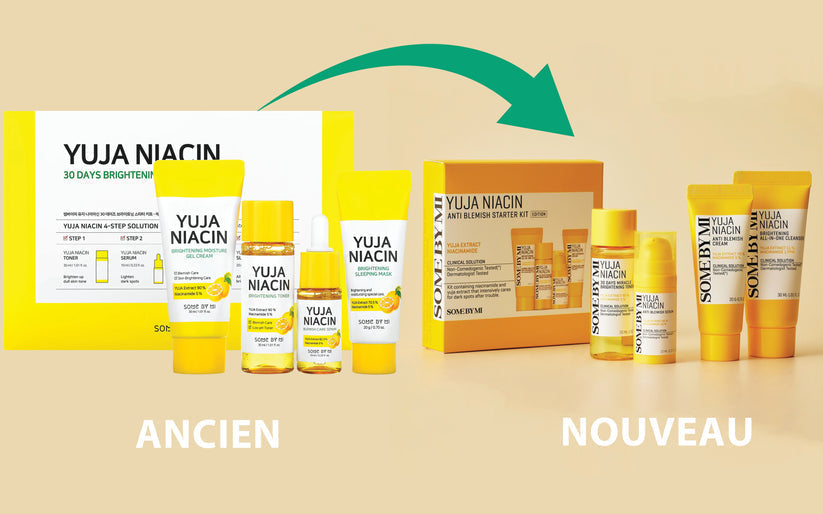 SOME BY MI - MINI FORMAT - YUJA NIACIN BRIGHTENING STARTER KIT